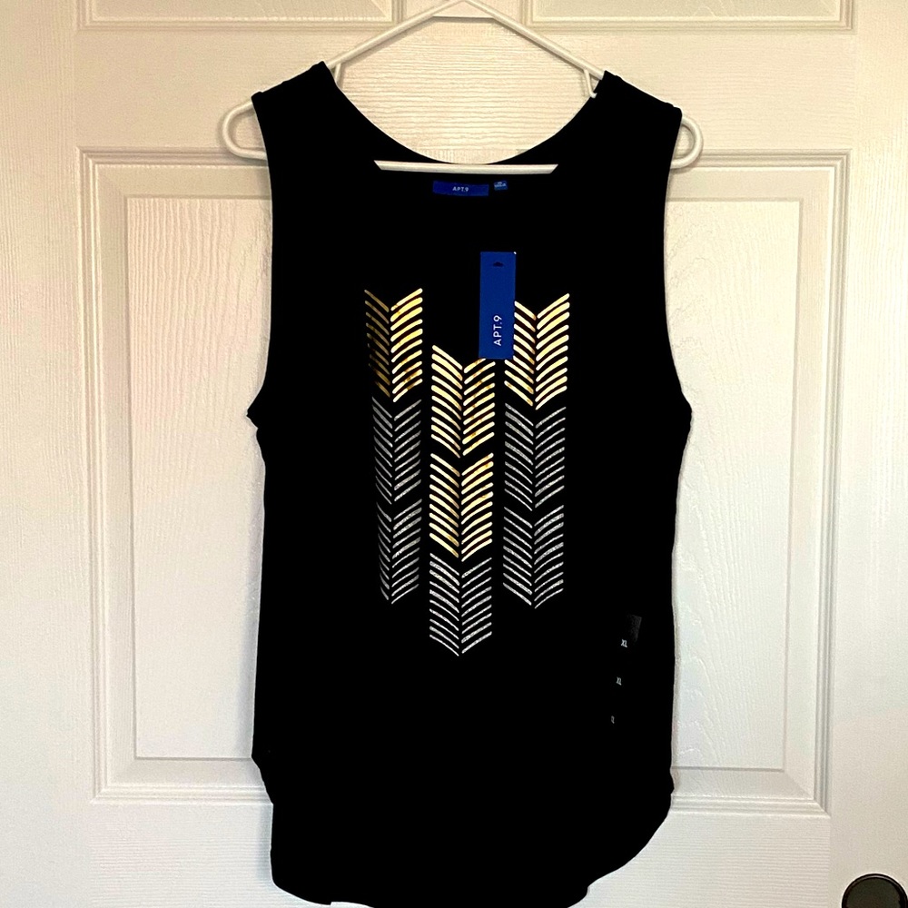 NWT Apt 9 Tank Top, Sz XL